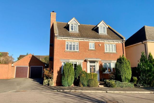 Thumbnail Detached house for sale in Dent Close, St Crispin, Northampton