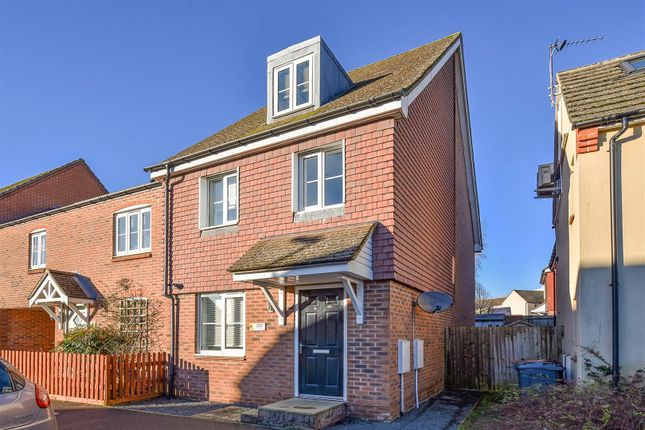 Thumbnail End terrace house for sale in Sunflower Way, East Anton, Andover