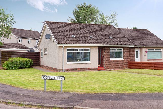 Thumbnail Semi-detached bungalow for sale in Scott Drive, Cumbernauld, Glasgow