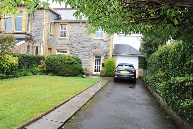 Semi-detached house for sale in Merthyr Mawr Road, Bridgend, Bridgend County.