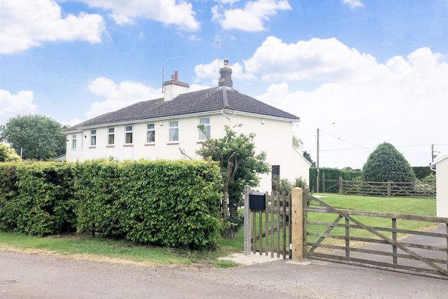 Semi-detached house for sale in Straight Drove, Farcet, Peterborough