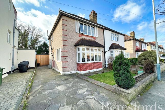 Thumbnail Semi-detached house for sale in Hillview Avenue, Hornchurch