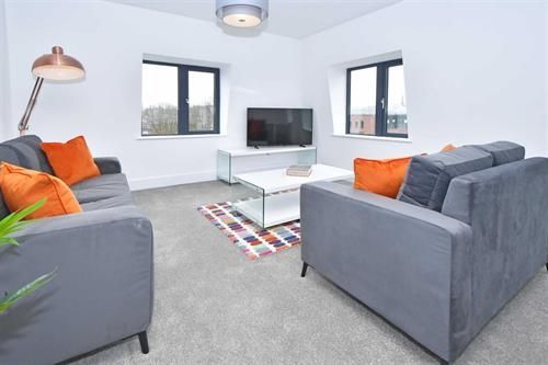 Thumbnail Flat to rent in 18 Queens Gardens Apartments, Newcastle-Under-Lyme