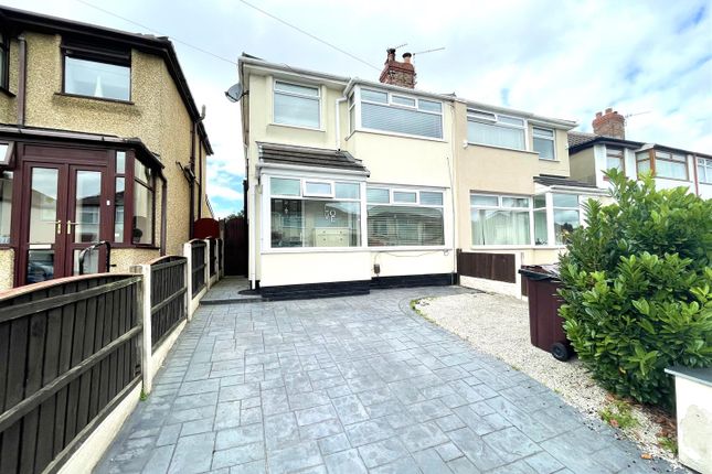 Thumbnail Semi-detached house for sale in Merton Close, Huyton, Liverpool
