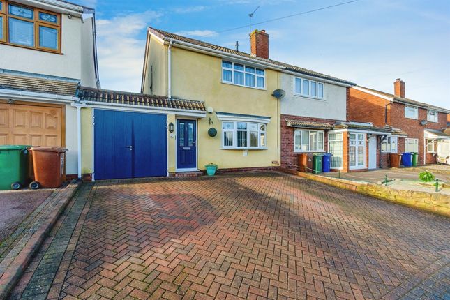 Semi-detached house for sale in Essex Drive, Hednesford, Cannock