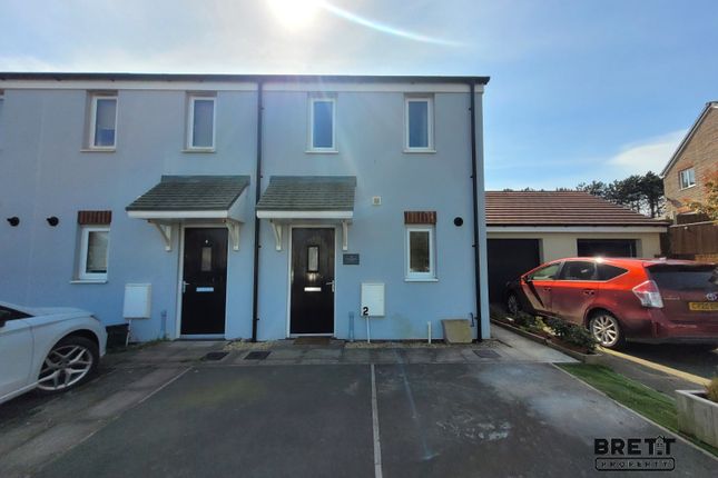 Thumbnail End terrace house to rent in 2 Turnberry Close, Hubberston, Milford Haven, Pembrokeshire.