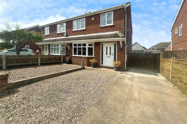 Thumbnail Semi-detached house for sale in Ashbourne, Waltham, Grimsby, Lincolnshire