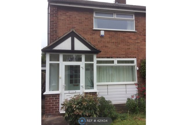 Thumbnail Semi-detached house to rent in Parrs Wood Road, Manchester