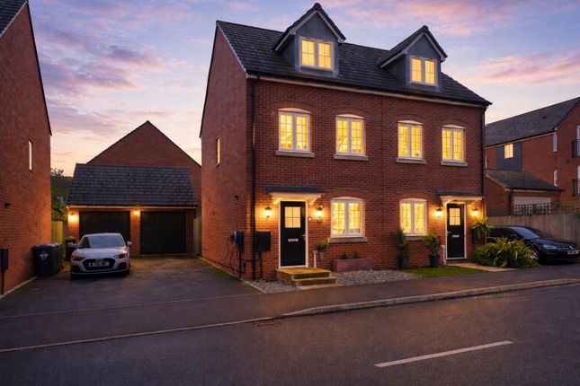3-bed semi-detached on 75, Trussell Way, Rugby, £310,000