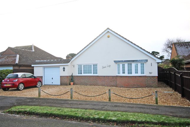 Thumbnail Bungalow for sale in Highlands Road, Barton On Sea, New Milton, Hampshire