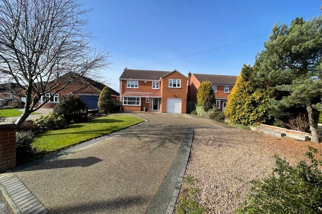 Thumbnail Detached house for sale in Highfield Close, North Thoresby, Grimsby