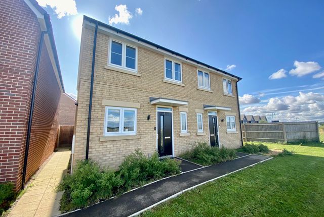 Thumbnail Semi-detached house for sale in Dewey Close, Peterborough