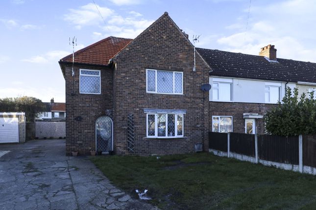 End terrace house for sale in Knott End, Langold, Worksop