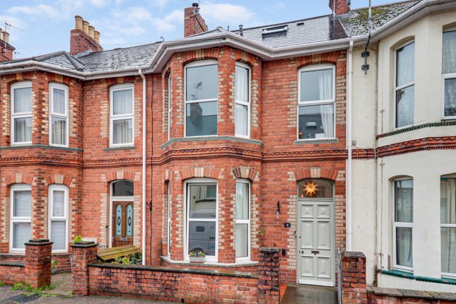 Thumbnail Terraced house for sale in Belvedere Road, Exmouth