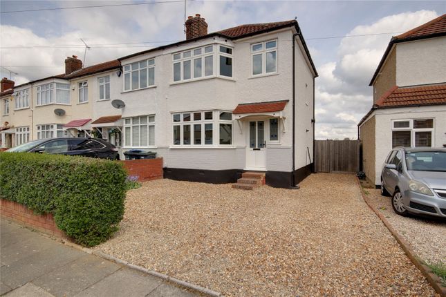 Thumbnail End terrace house for sale in Carisbrook Close, Enfield