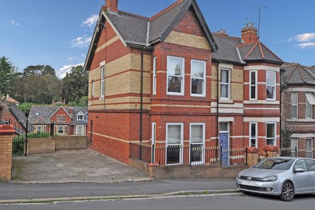 Semi-detached house for sale in Beautiful Period House, Llanthewy Road, Newport
