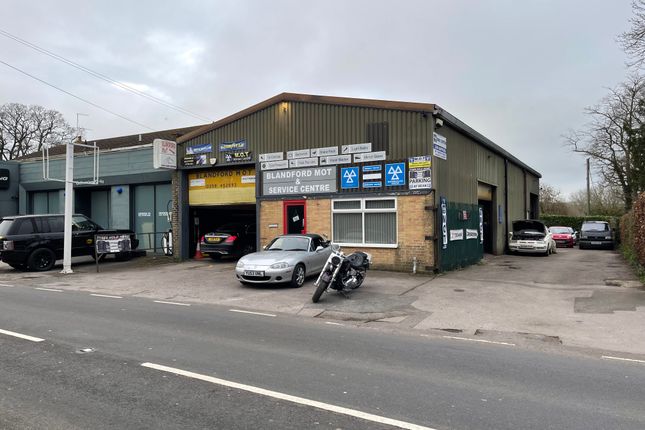 Thumbnail Commercial property to let in Blandford Mot &amp; Service Centre, Bournemouth Road, Blandford Forum