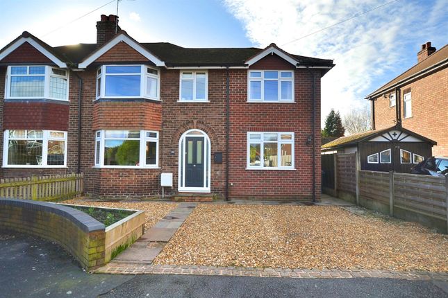 Semi-detached house for sale in Bromley Drive, Holmes Chapel, Crewe