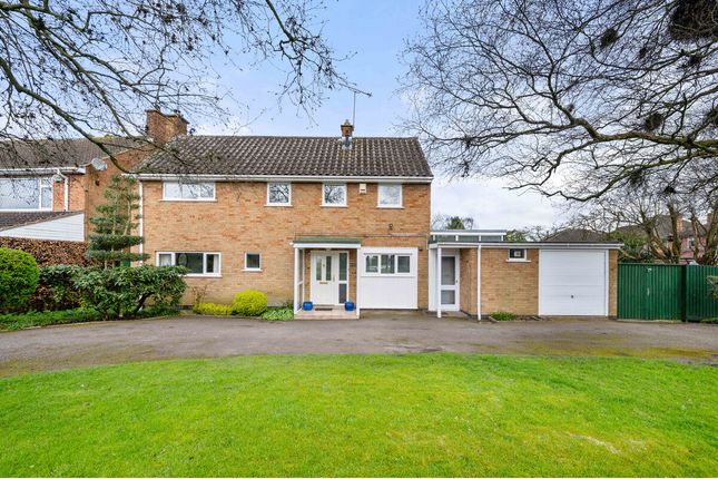 Thumbnail Detached house for sale in Manor Road Extension, Oadby