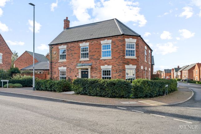 Thumbnail Detached house for sale in Usherwood Way, Hugglescote, Coalville, Leicestershire