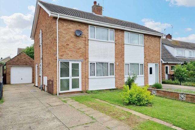 Thumbnail Semi-detached house for sale in Ripon Drive, Sleaford
