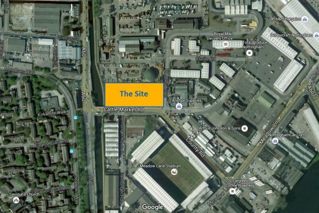 Land for sale in Cattle Market Road, Nottingham