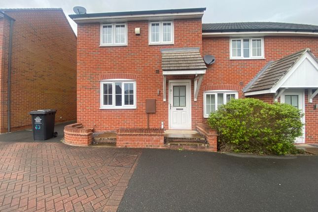 Semi-detached house to rent in Suffolk Way, Swadlincote