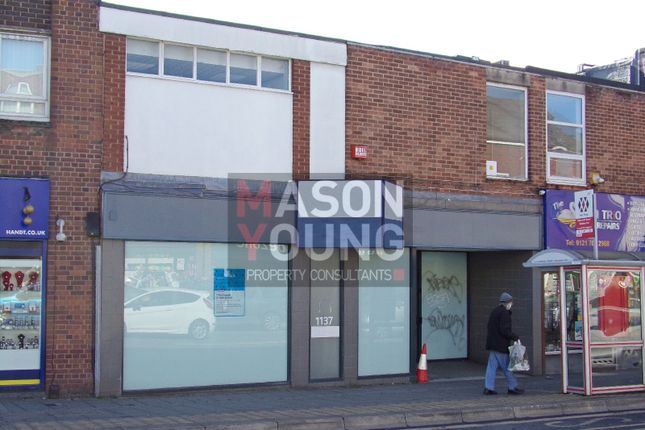 Thumbnail Retail premises to let in Warwick Road, Acocks Green, Birmingham