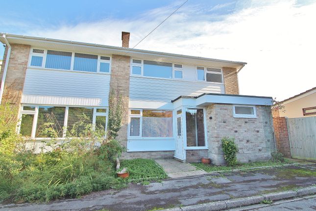 Thumbnail Semi-detached house for sale in Downside Road, Widley, Waterlooville