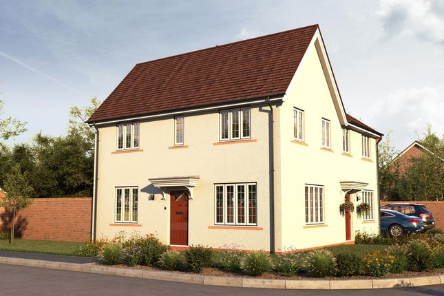 Thumbnail Semi-detached house for sale in "The Lyford" at The Orchards, Twigworth, Gloucester