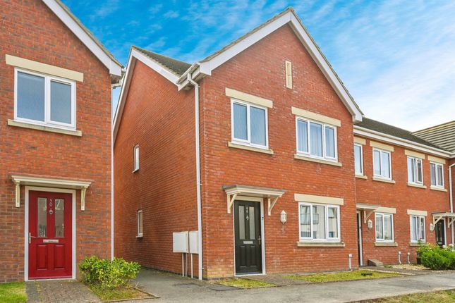 Thumbnail End terrace house for sale in Churchill Avenue, Skegness