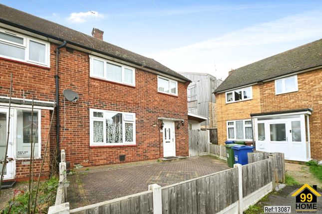 Thumbnail End terrace house for sale in Dawley Green, South Ockendon, United Kingdom