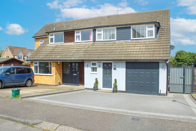 Thumbnail Semi-detached house for sale in Adam Way, Wickford