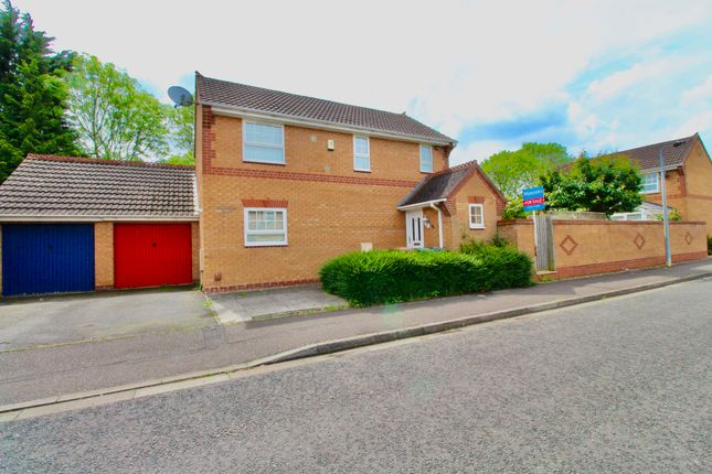 Thumbnail Detached house for sale in Glencoe Way, Orton Southgate, Peterborough