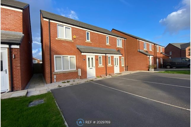 Thumbnail Semi-detached house to rent in Glastonbury Avenue, Lowton, Warrington