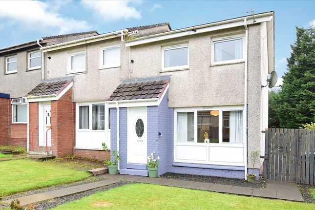 Thumbnail End terrace house for sale in Broom Wynd, Shotts