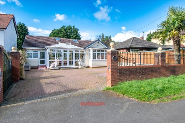 Thumbnail Bungalow for sale in Old Birmingham Road, Marlbrook, Bromsgrove, Worcestershire