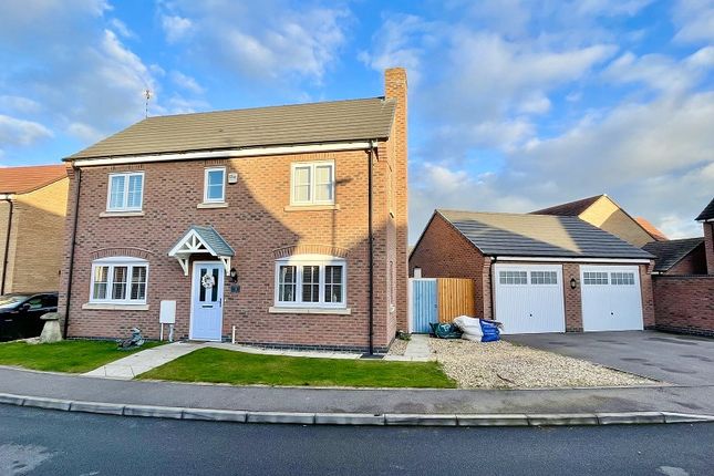 Thumbnail Detached house for sale in Clemerson Close, Blaby, Leicester.