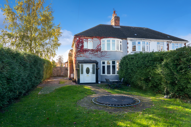 Semi-detached house for sale in Evington Drive, Leicester