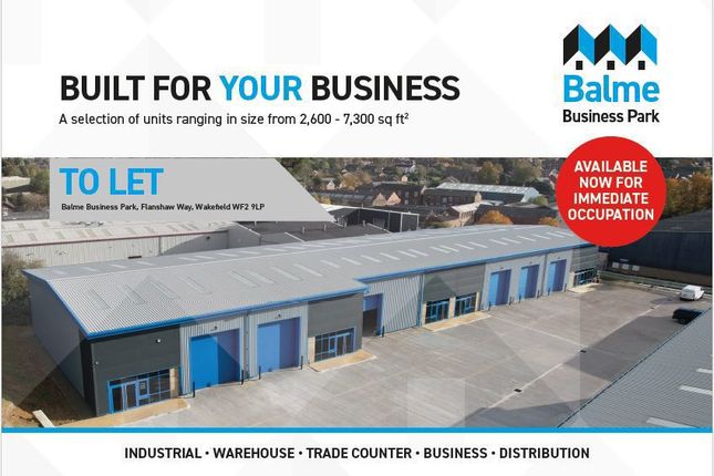 Industrial to let in Balme Business Park, Flanshaw Way, Wakefield, West Yorkshire