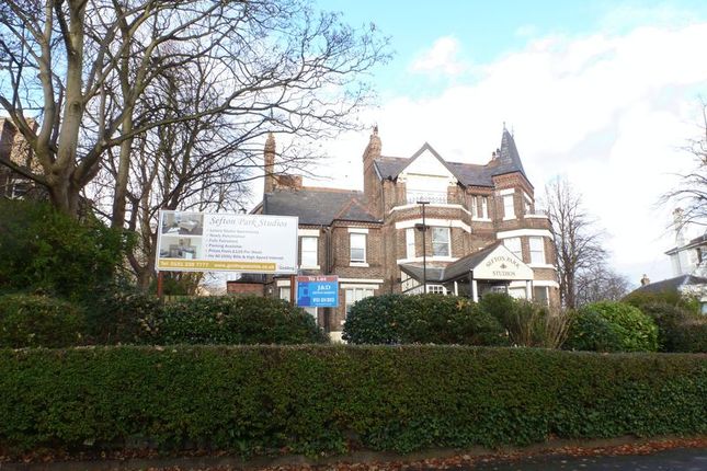 Thumbnail Studio for sale in Croxteth Drive, Sefton Park, Liverpool