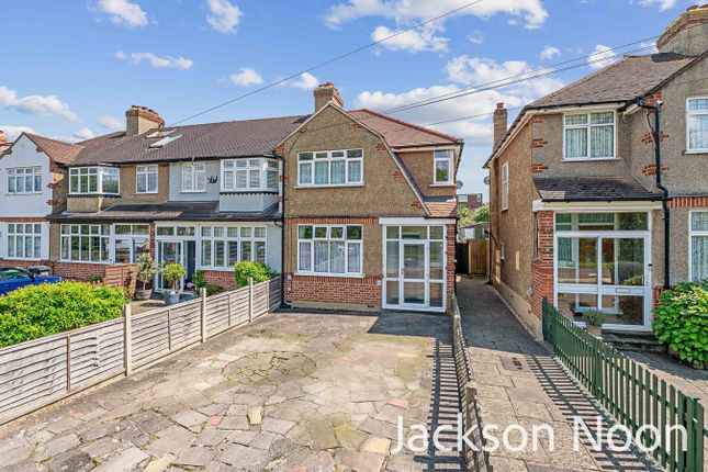 Thumbnail End terrace house for sale in Green Lanes, West Ewell