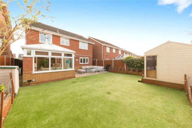 Detached house for sale in James Atkinson Way, Crewe, Cheshire