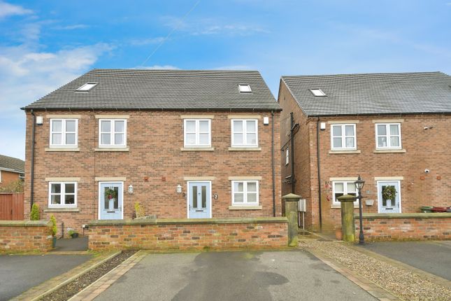 Thumbnail Semi-detached house for sale in The Acres, Lower Pilsley, Chesterfield, Derbyshire