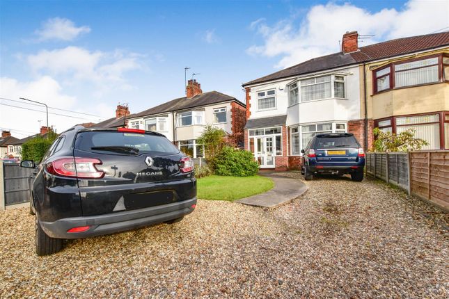 Thumbnail Semi-detached house for sale in Chanterlands Avenue, Hull