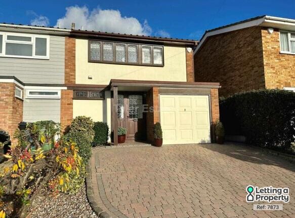Thumbnail Semi-detached house to rent in Highfield Approach, Billericay, Essex