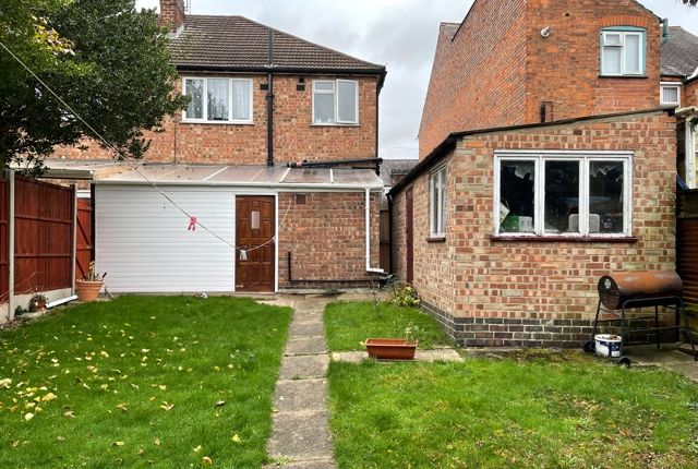 Thumbnail Semi-detached house for sale in Huntingdon Road, Leicester