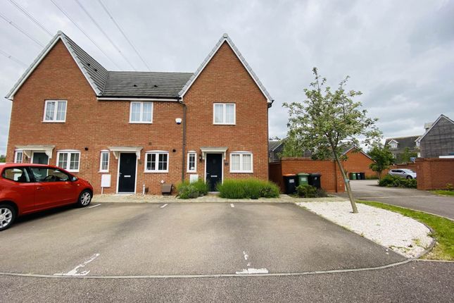 Thumbnail End terrace house to rent in Fortuna Mead, Leighton Buzzard