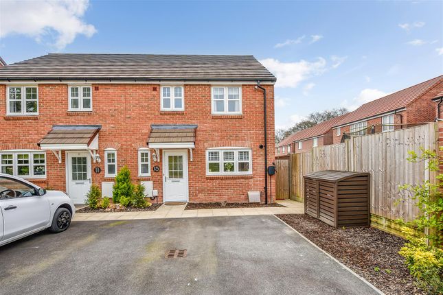 Thumbnail Semi-detached house for sale in Woolf Close, Andover