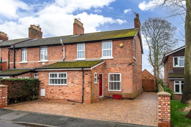 Thumbnail End terrace house for sale in The Crescent, Bromsgrove, Worcestershire